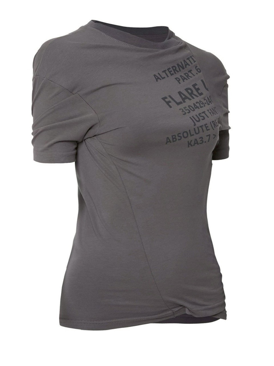 【FLAREUP】Asymmetrical Layered T-Shirt