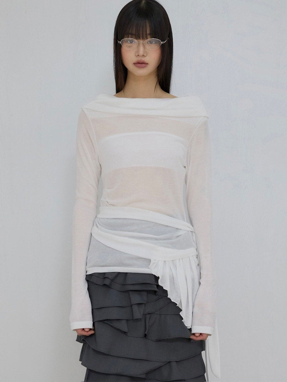 【FLAREUP】Faye Frill Long Sleeve