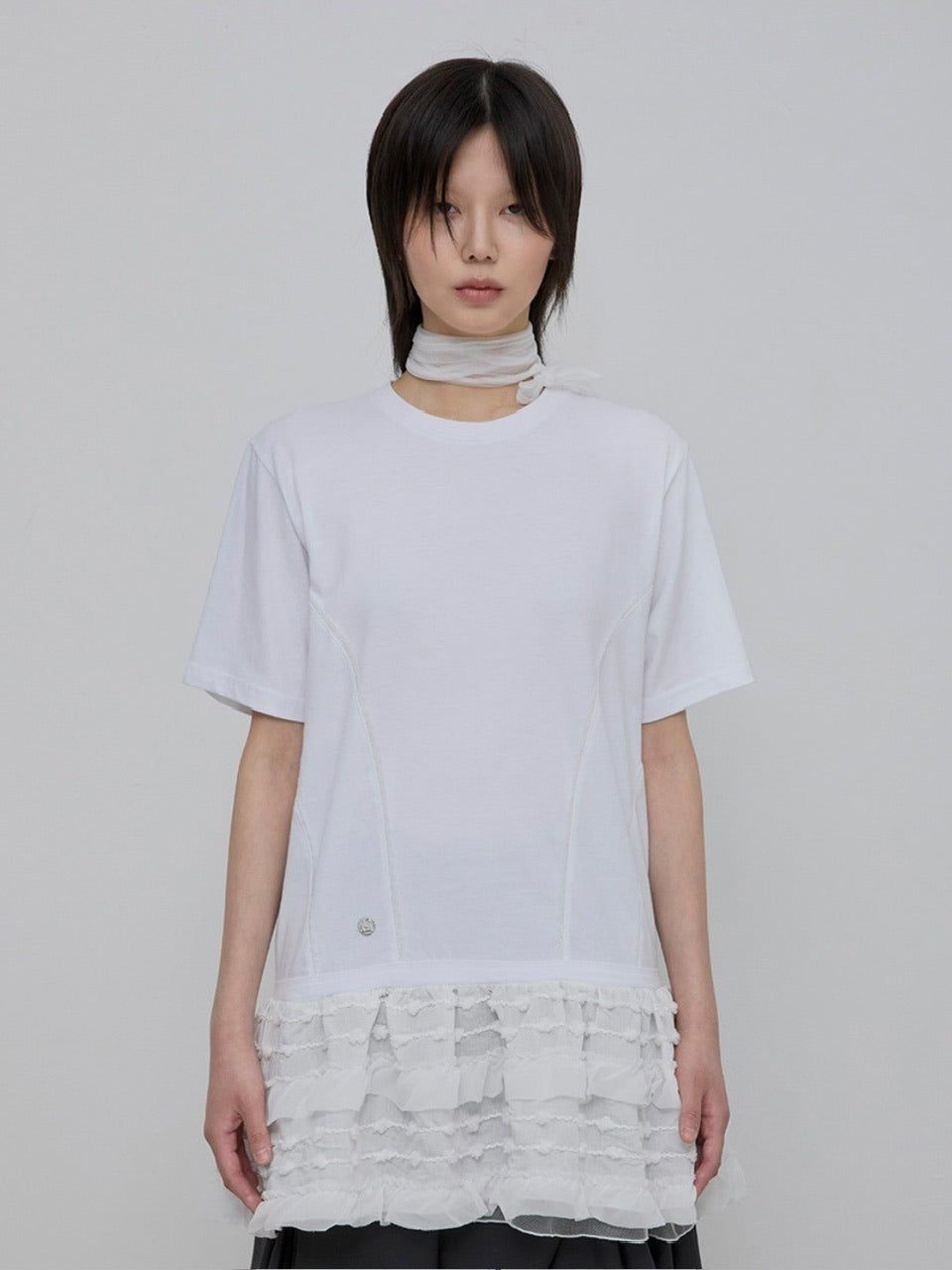 【FLAREUP】Layered Lace T-Shirt