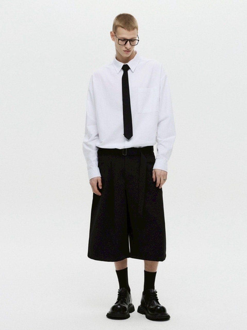 【DNSR】Belted Bermuda Slacks