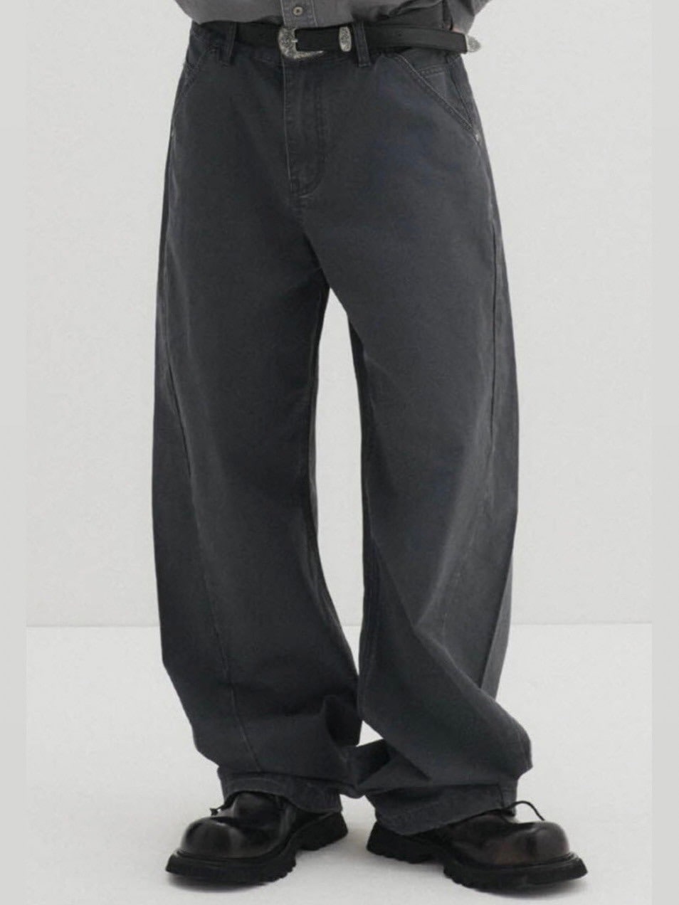 【DNSR】Curved Chino Pants