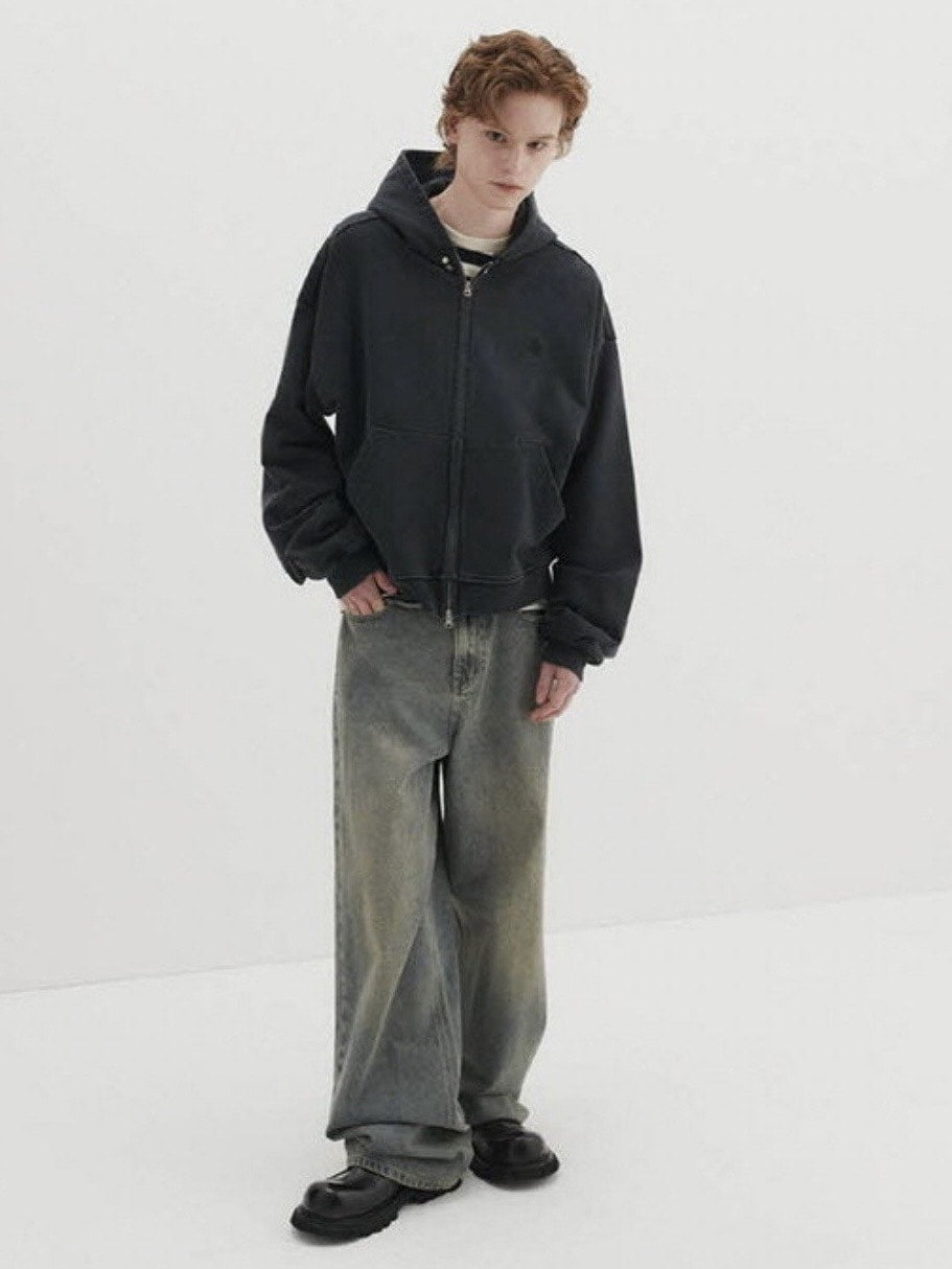 【DNSR】Signature Wide Denim Pants