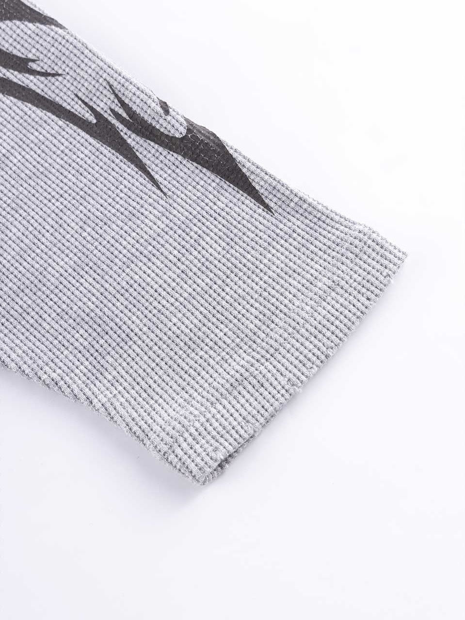 【SUPPLIER】Tribal Fire Pattern Thermal Long Sleeve