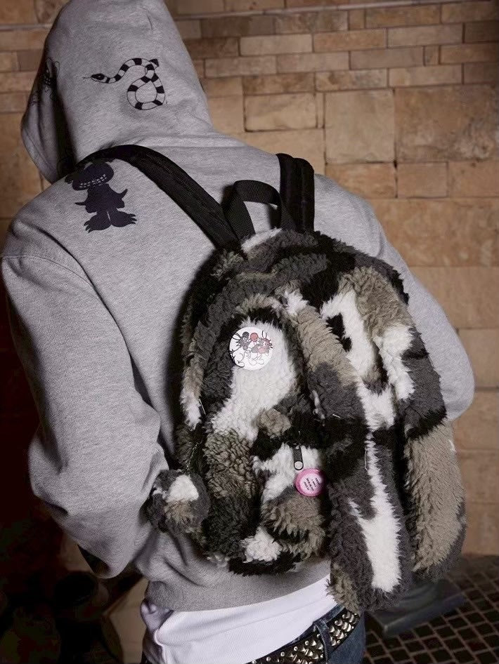 【DND4DES】BUNNY EAR PLUSH BACKPACK