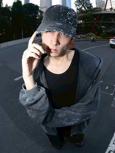 【DND4DES】DIAMOND DISTRESSED CAP