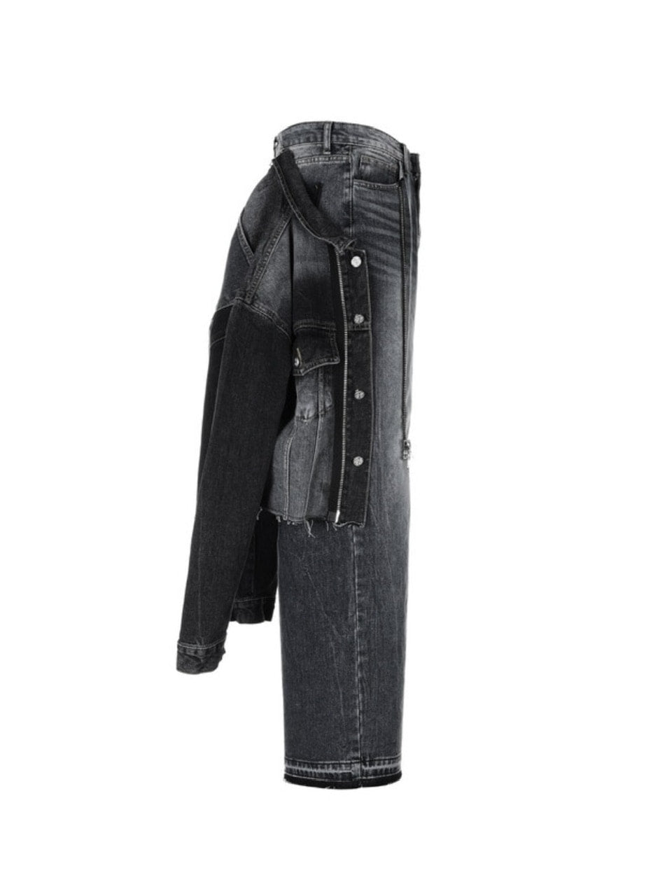 【SURGERY】hybrid set-up docked jeans / 【サージェリー】ハイブリッドセットアップドッキングデニムパンツ