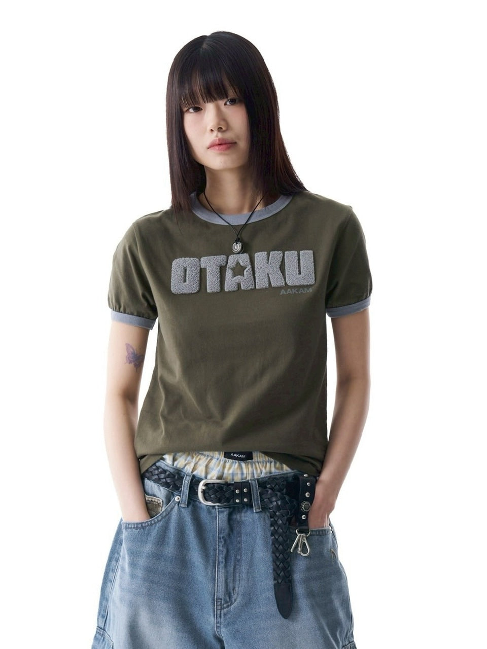 【AAKAM】OTAKU Boucle Ringer Top