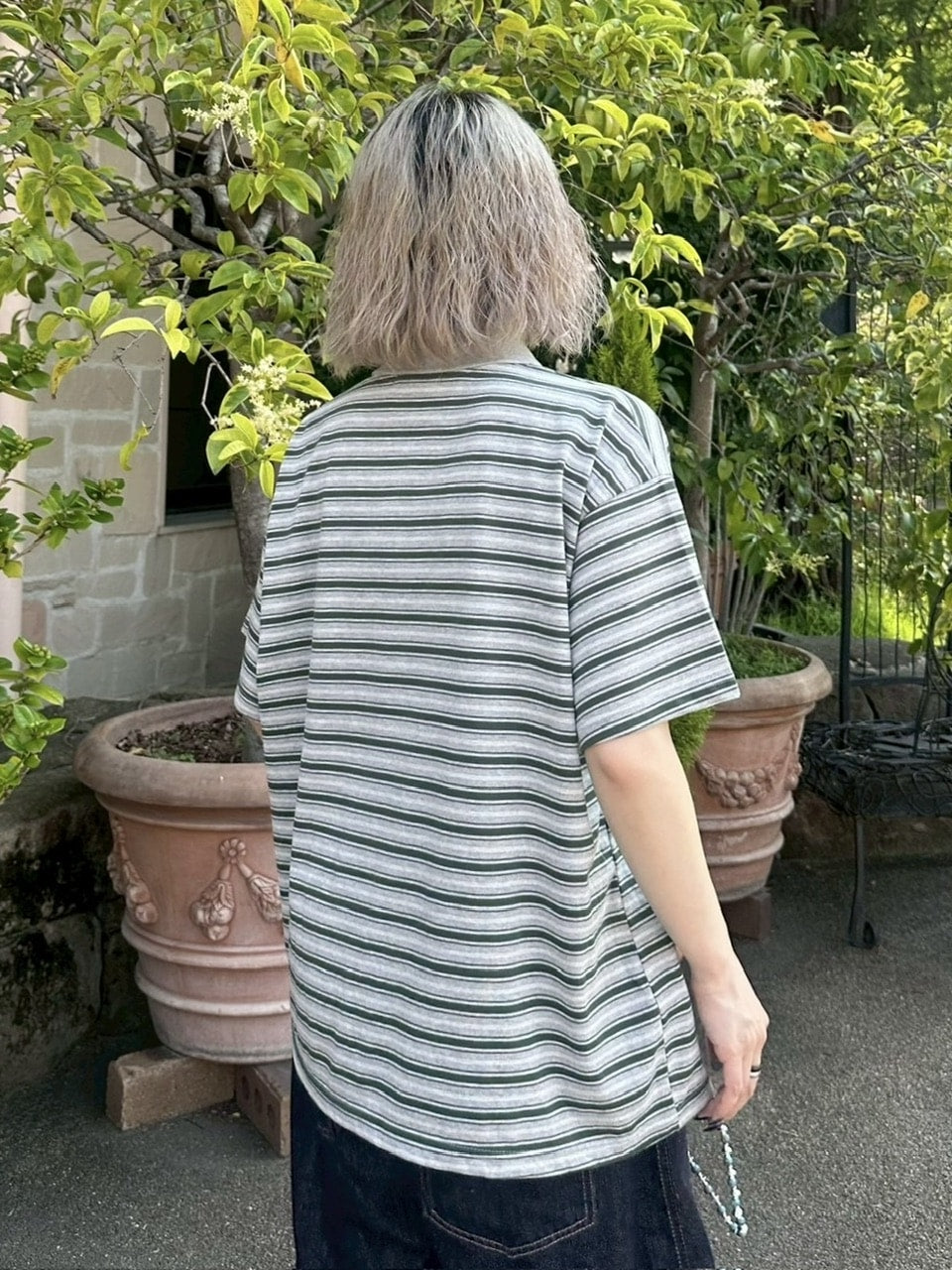 受注制【youll】cozy stripe polo tee (2color)