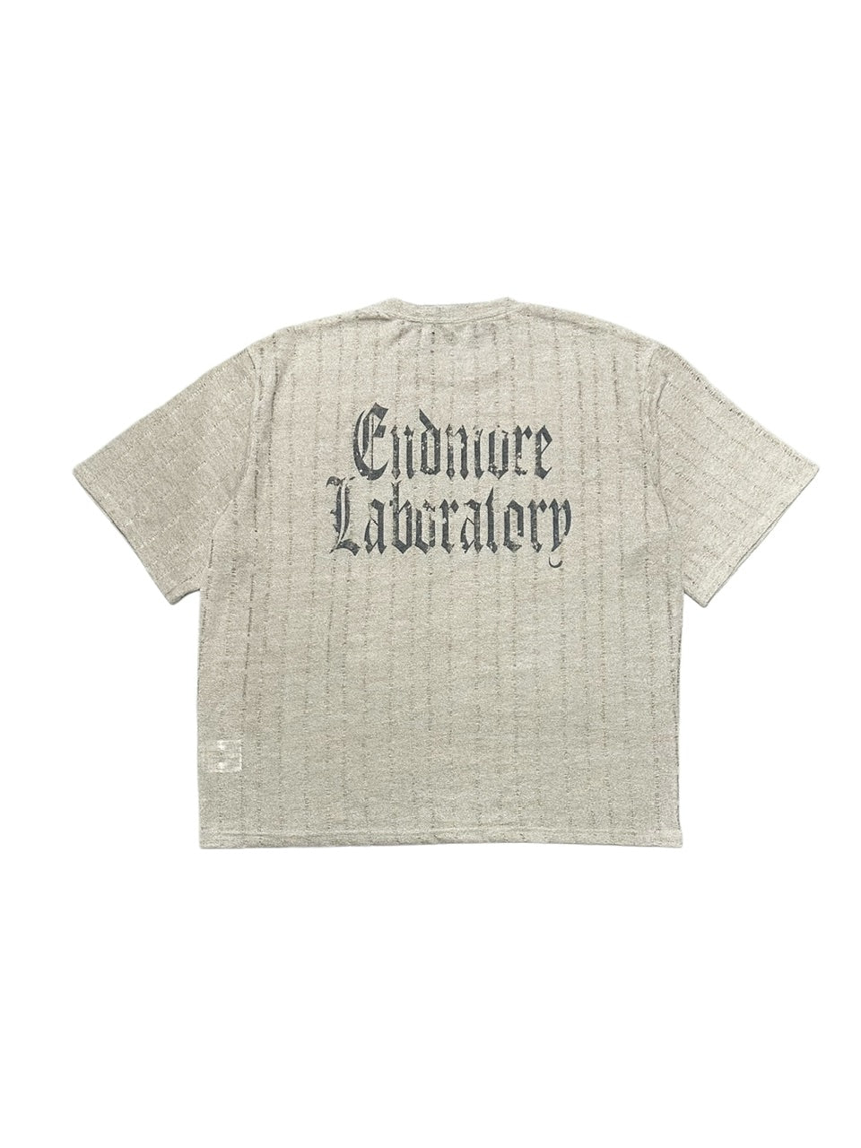受注制【Never mind the XU】see-through short sleeve (4color