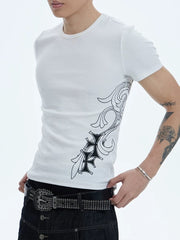 【DND4DES】HONEYSUCKLE CROSS T-SHIRT