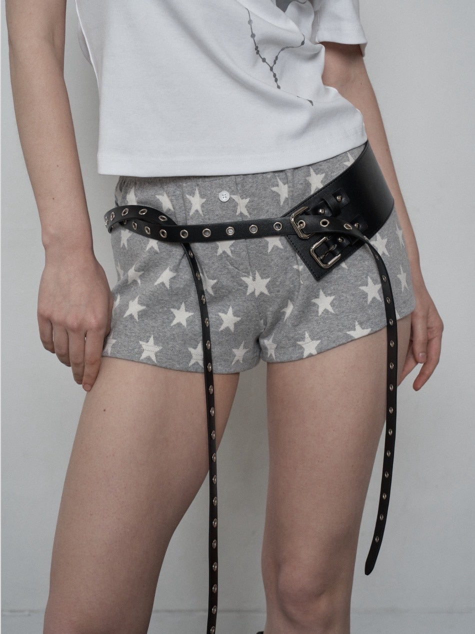 【SETUP‐EXE】TWIN BUCKLE WAIST BELT / 【セットアップエグゼ】ツインバックルウエストベルト