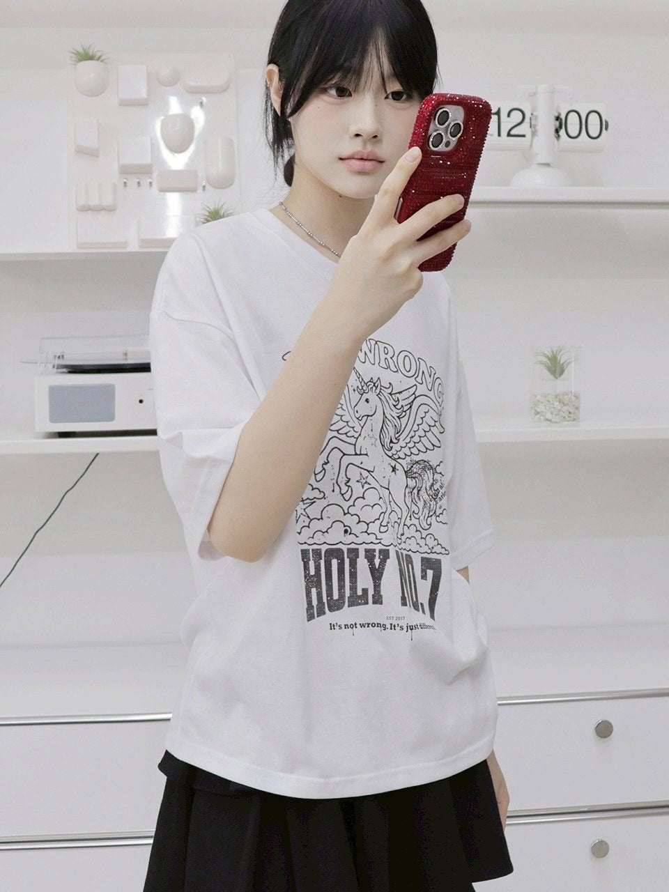 【HOLY NUMBER 7】Graphics Archive Short Sleeve T-Shirt 4 / 【ホーリーナンバー セブン】グラフィックアーカイブ半袖Tシャツ