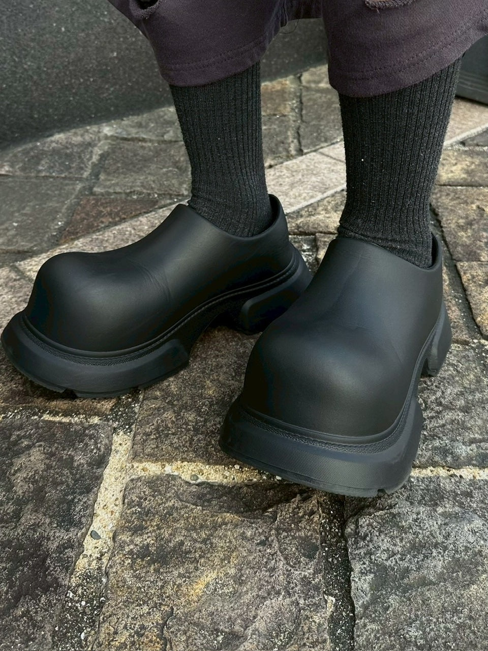 国際配送【LUV CODE】volume sole shoes (2color)