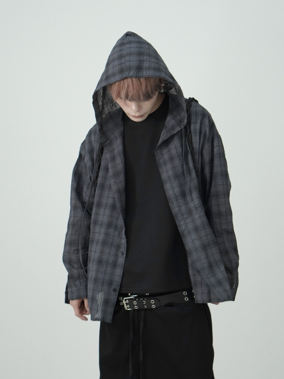 国際配送【Nerd out XU】lightning pattern tee (3color) / 【ナードアウトエックスユー】メタリックロゴ半袖Tシャツ