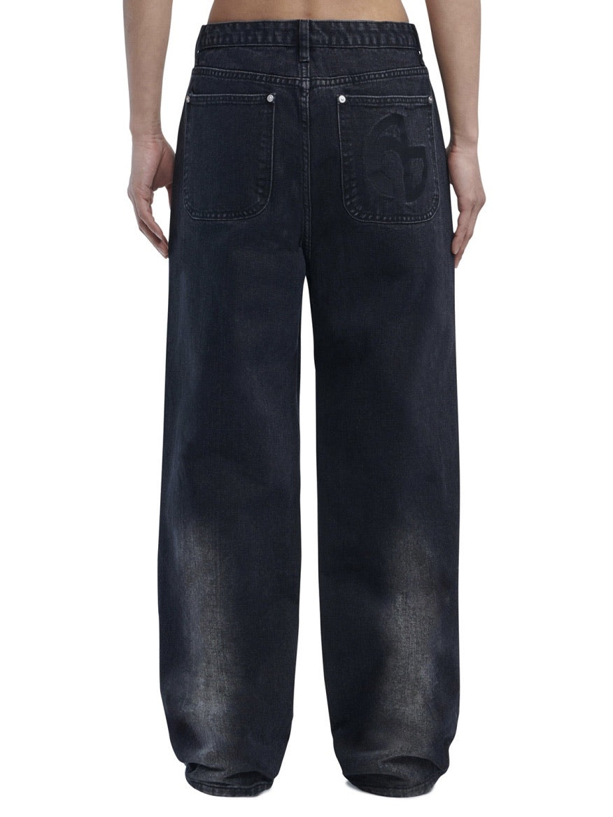 【NOMANUAL】WASHED DENIM PANTS