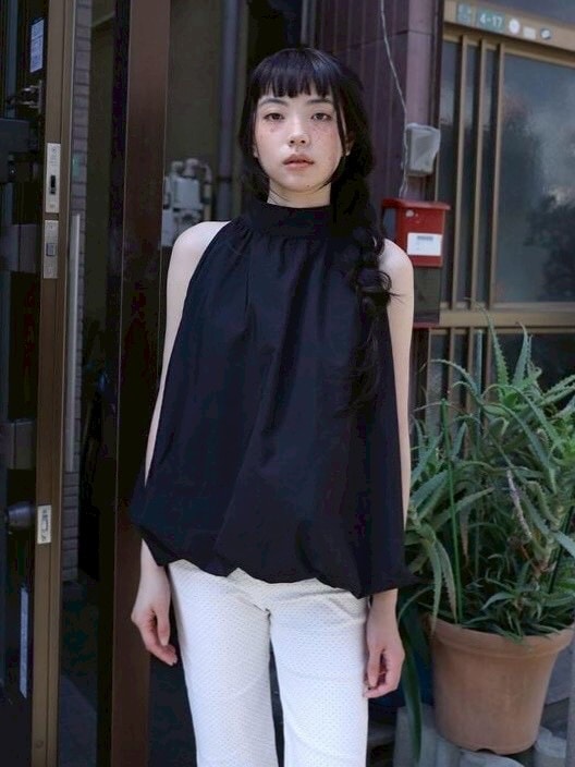 【Uglyshadow】PUMPKIN BLOUS / 【アグリーシャドウ】パンプキンブラウス