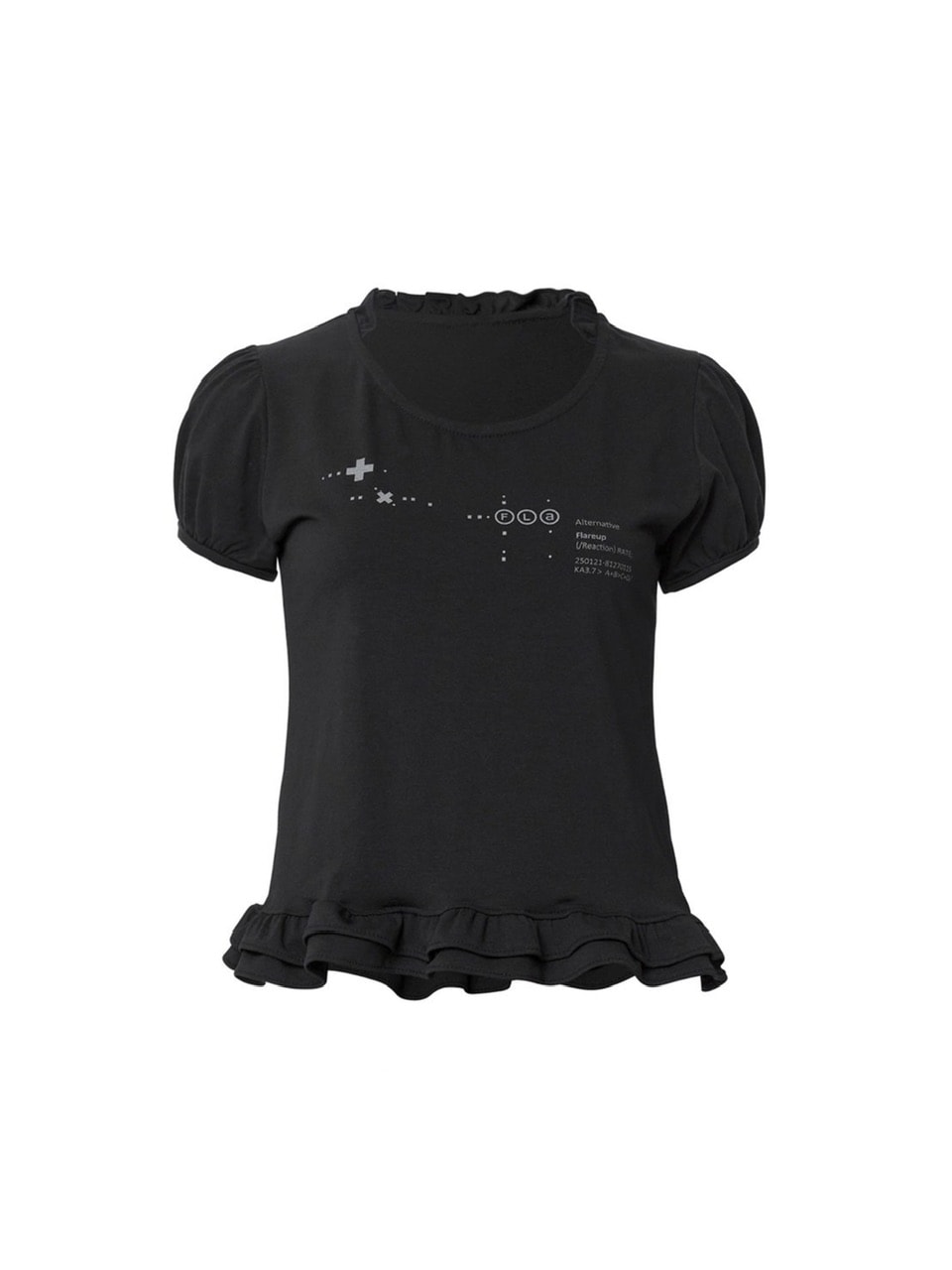【FLAREUP】Muta Frill Puff T-Shirt