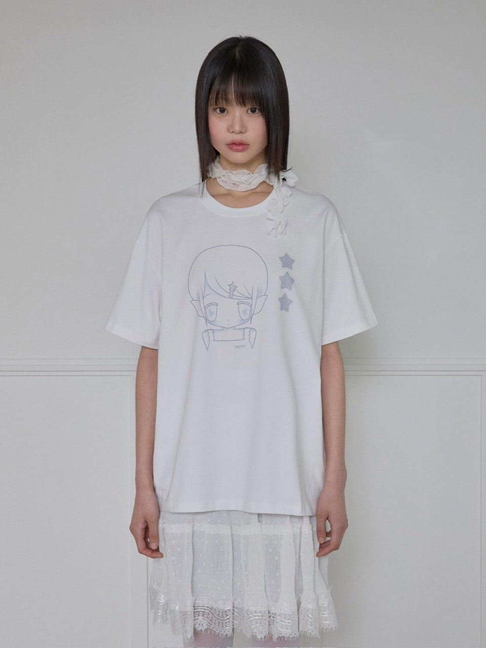 【FLAREUP】Dani T-Shirt (FL-176_ホワイト)