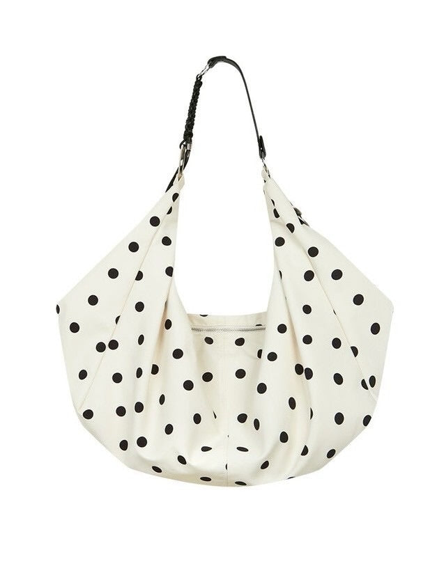 【NOT KNOWING】Braided Dot Shoulder Bag / 【ノットノーイング】ブレイデッドドットショルダーバッグ