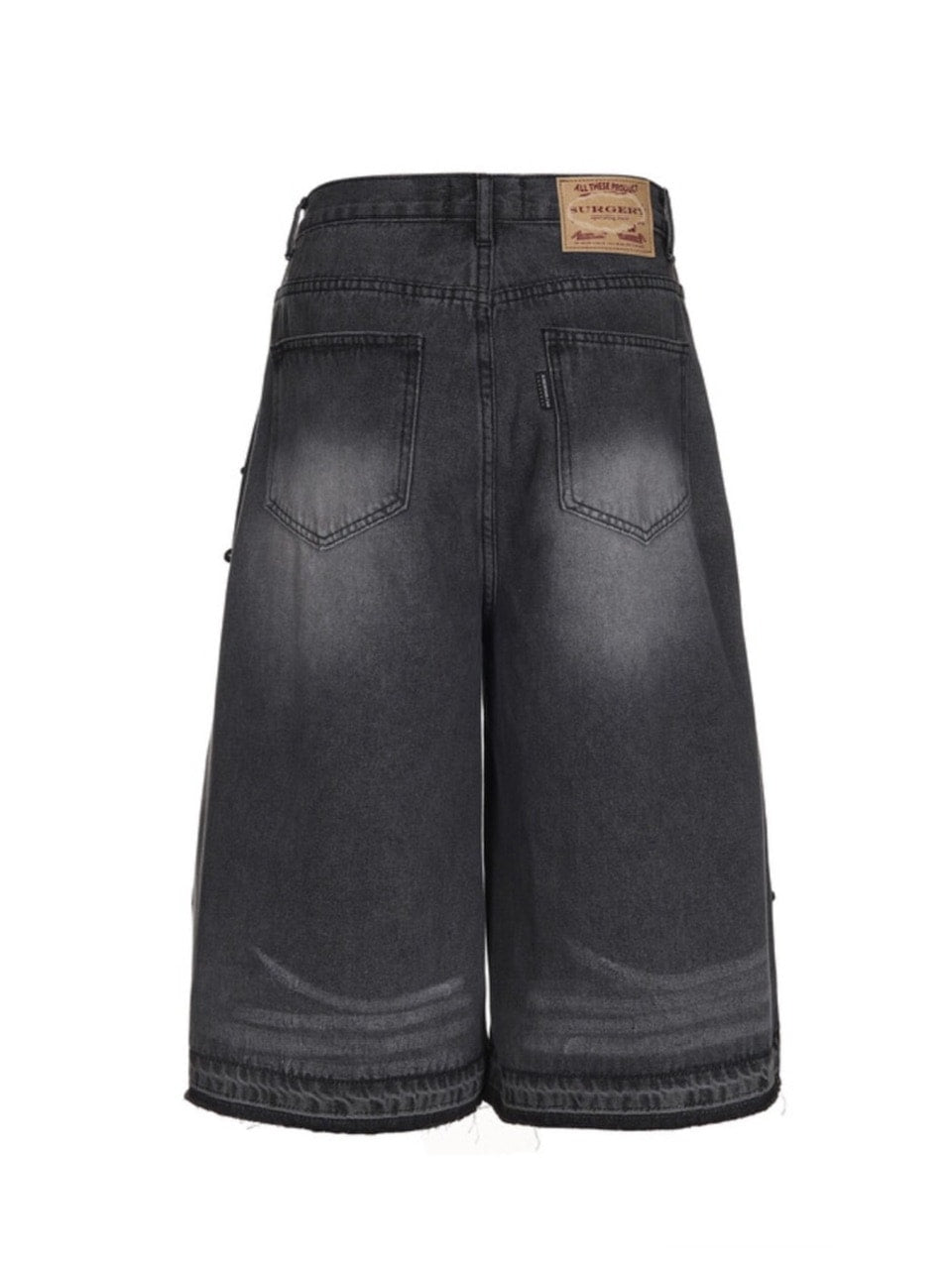 【SURGERY】SURGERY Clover Line denim bermuda pants / 【サージェリー】サージェリークローバーラインデニムバミューダパンツ