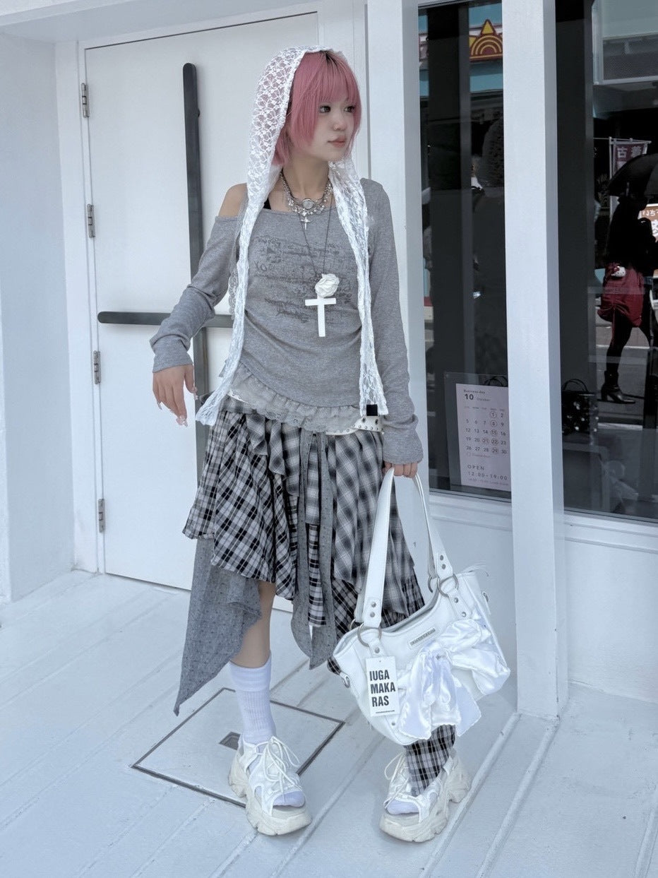 受注制【nmtc +】lace balaclava / 【エヌエムティーシープラス】レースバラクラバ (2color)