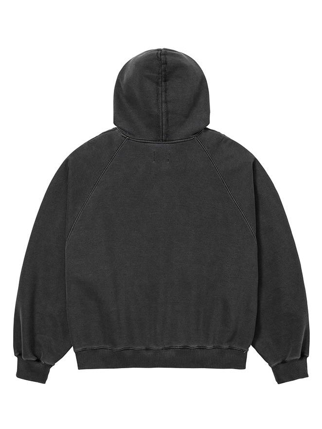 【AJOBYAJO】Raglan Lace Trimming Hoodie / 【アジョバイアジョ】ラグランレーストリミングプルオーバーパーカー