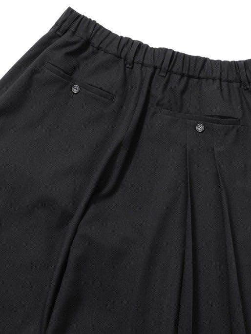 【AJOBYAJO】Asymmetric Pleat Pants / 【アジョバイアジョ】アシンメトリープリーツスラックスパンツ