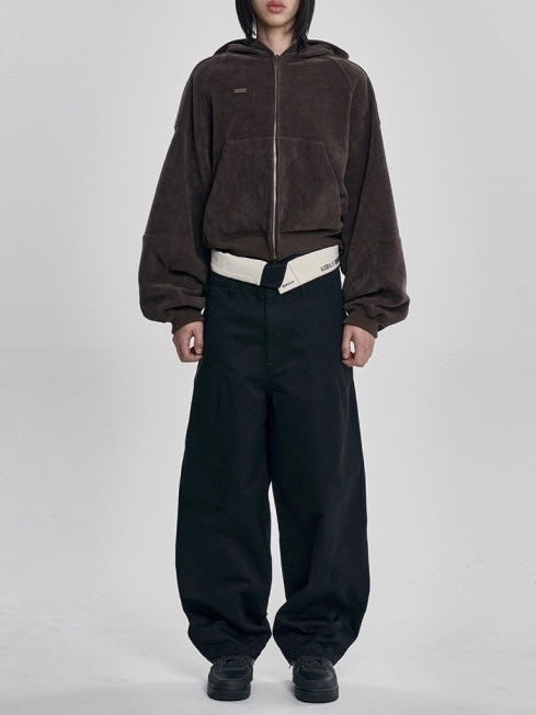 【AJOBYAJO】High Waist Oversized Pants / 【アジョバイアジョ】ハイウエストオーバーサイズカーゴパンツ