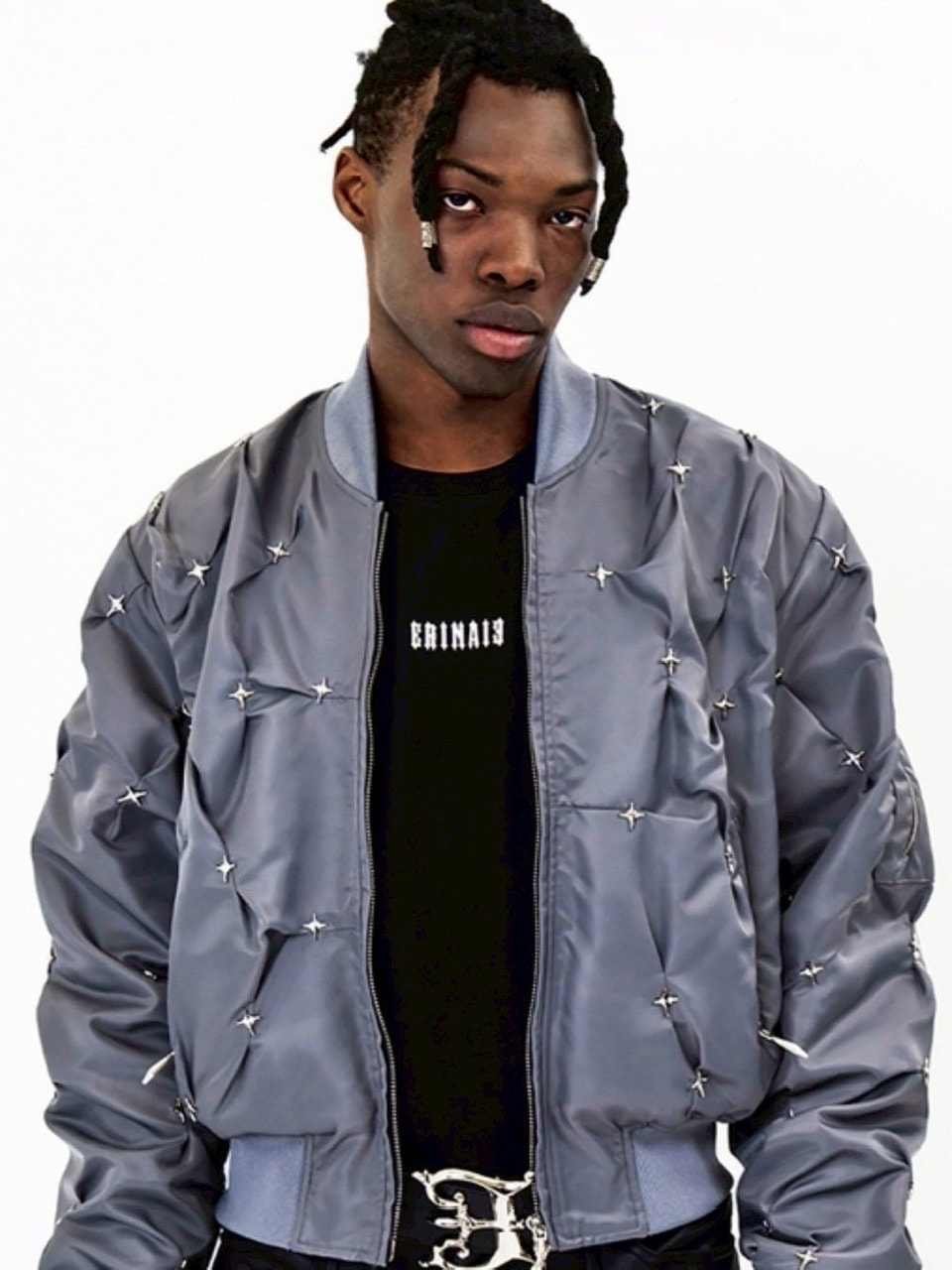 【E RIN AI E】STARRY NIGHT MA-1 JACKET