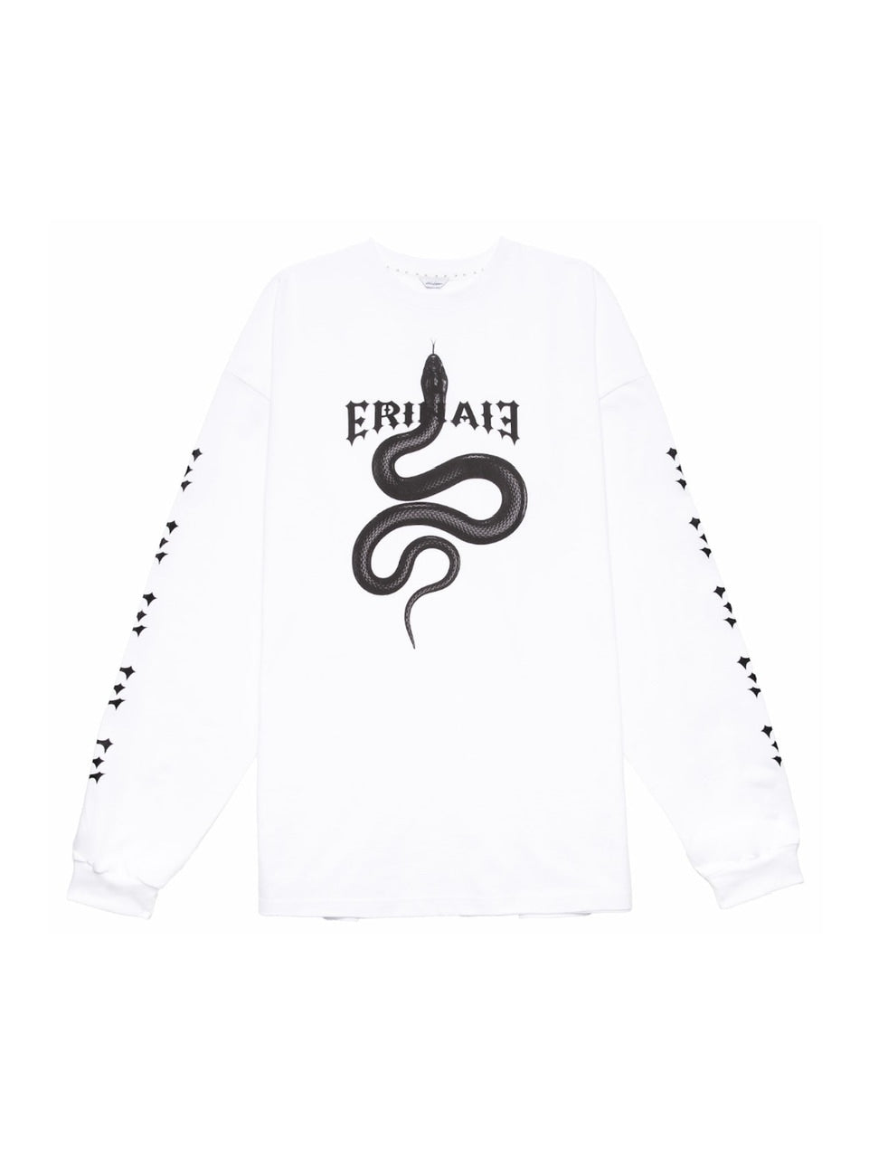 【E RIN AI E】BLACK MAMBA LONG SLEEVE TEE