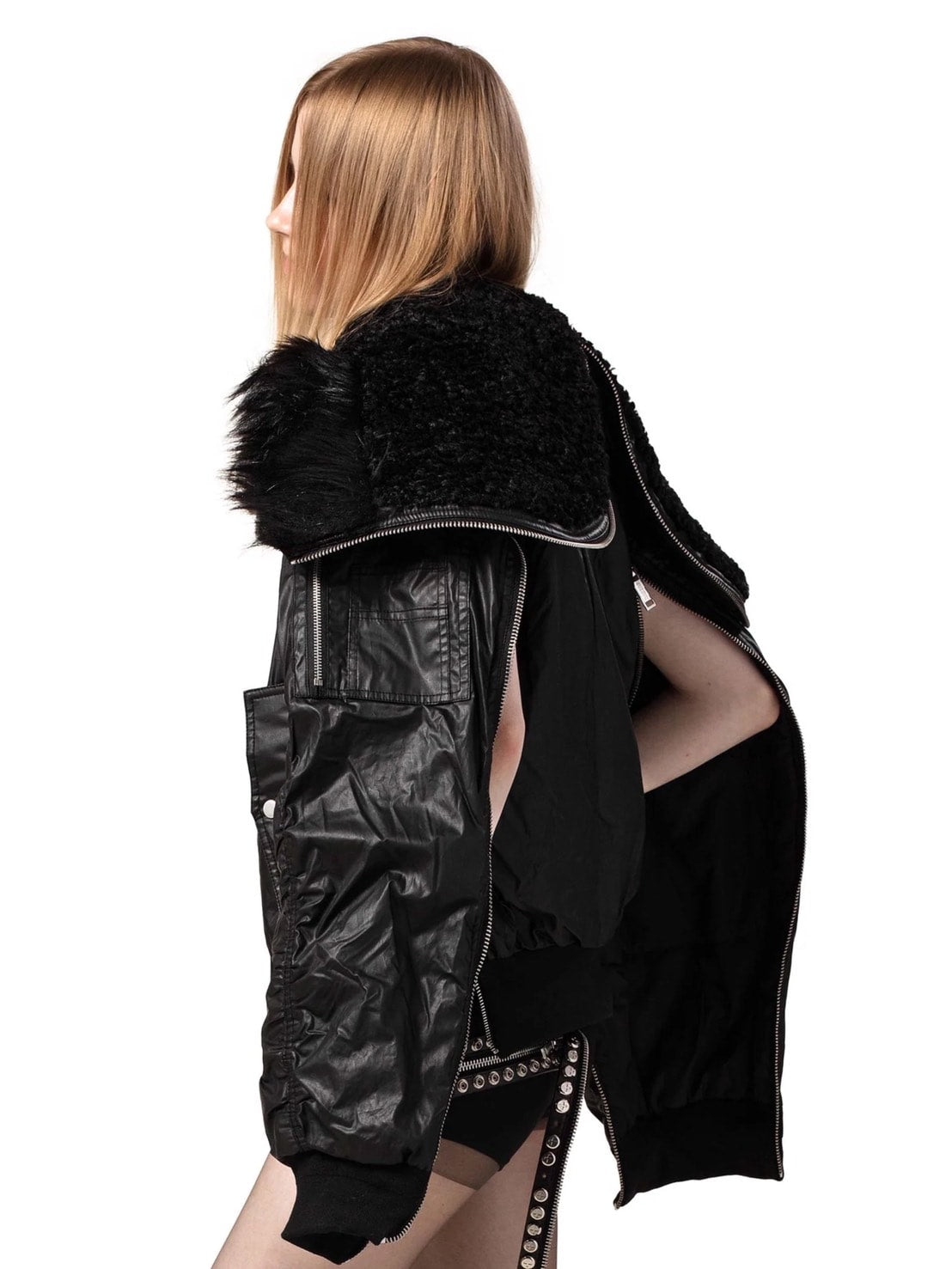 【RACER WORLDWIDE】Aviator Bomber 2 / 【レーサーワールドワイド】ジップポケットファージャケット