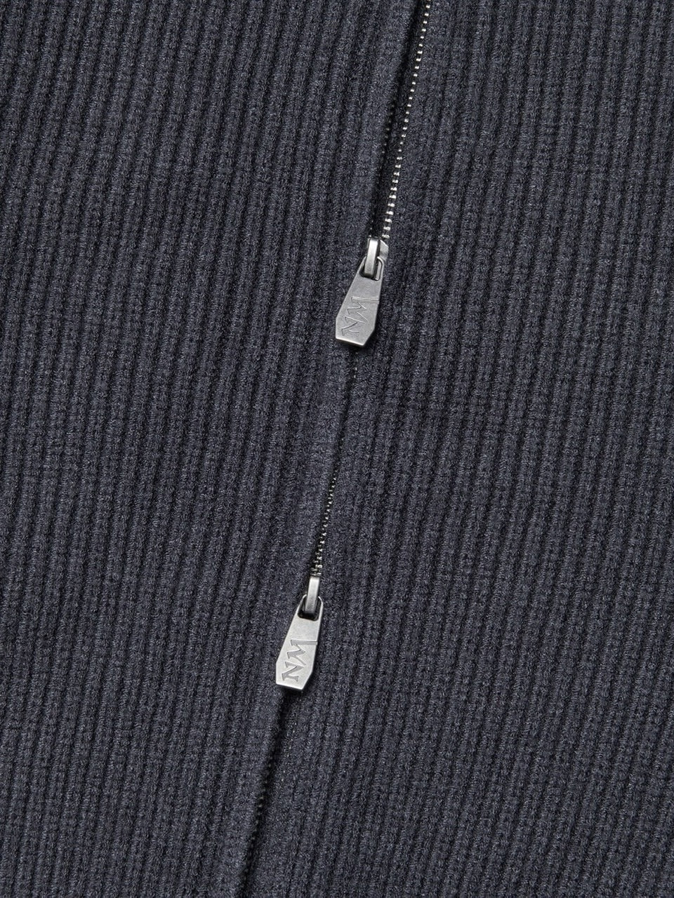 【NOMANUAL】ANOMALY KNIT ZIP-UP