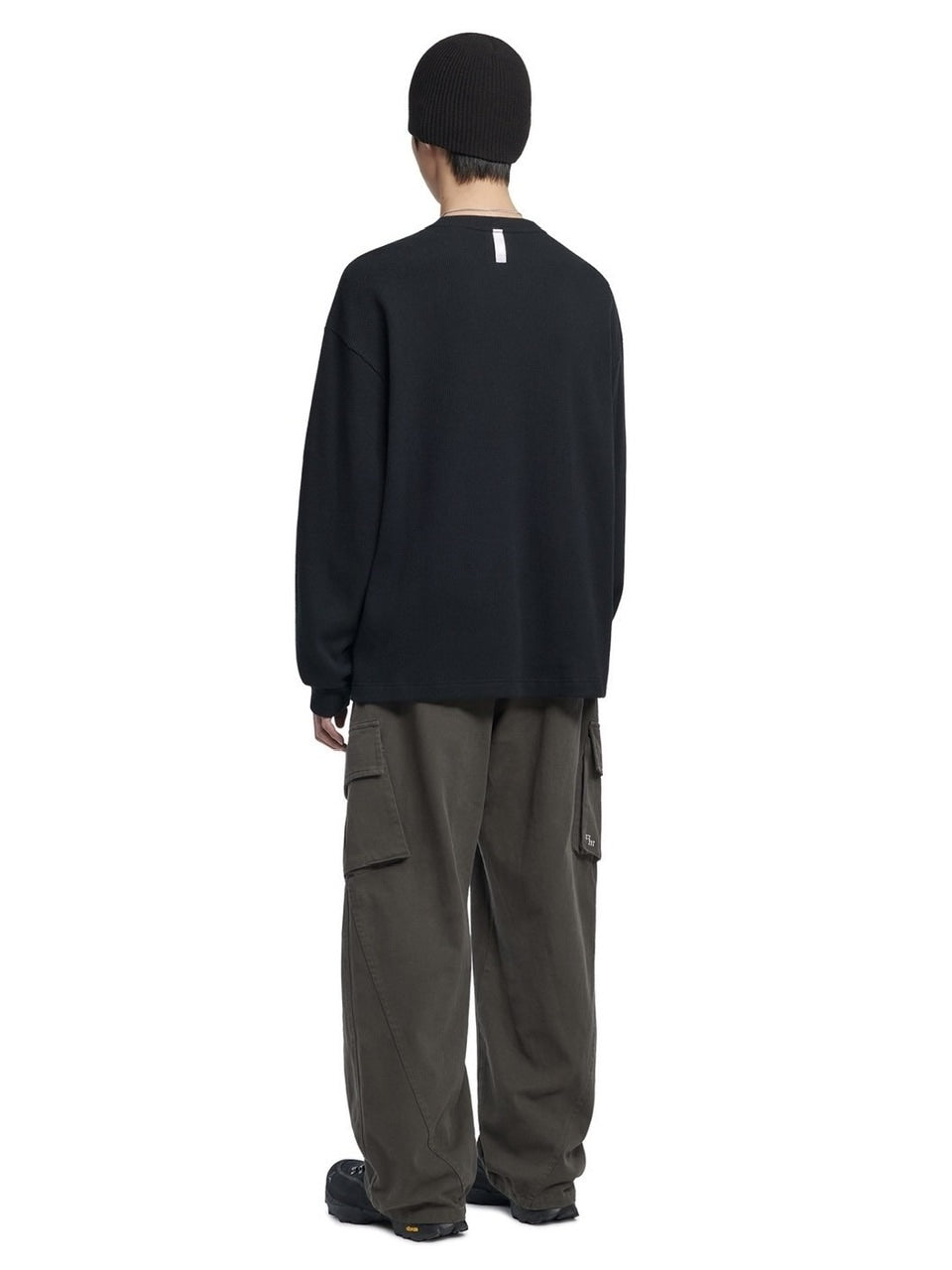 【NOMANUAL】NM RIFLE WAFFLE LONG SLEEVE TEE