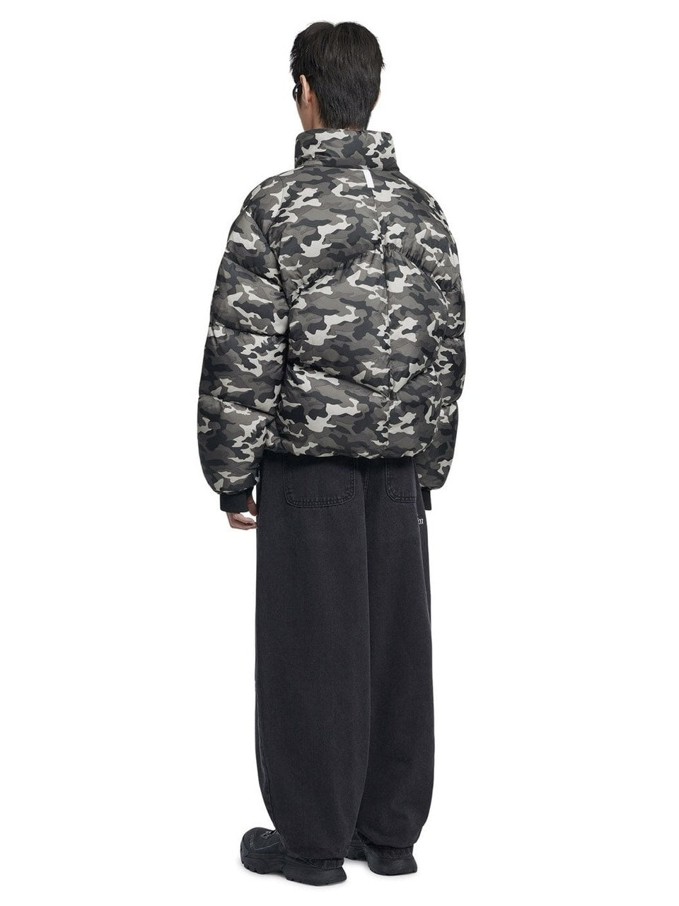 【NOMANUAL】WAVE CURVED DENIM PANTS