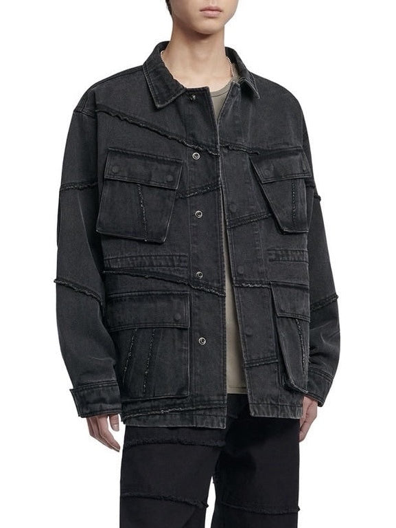 【NOMANUAL】R.C DENIM BDU JACKET