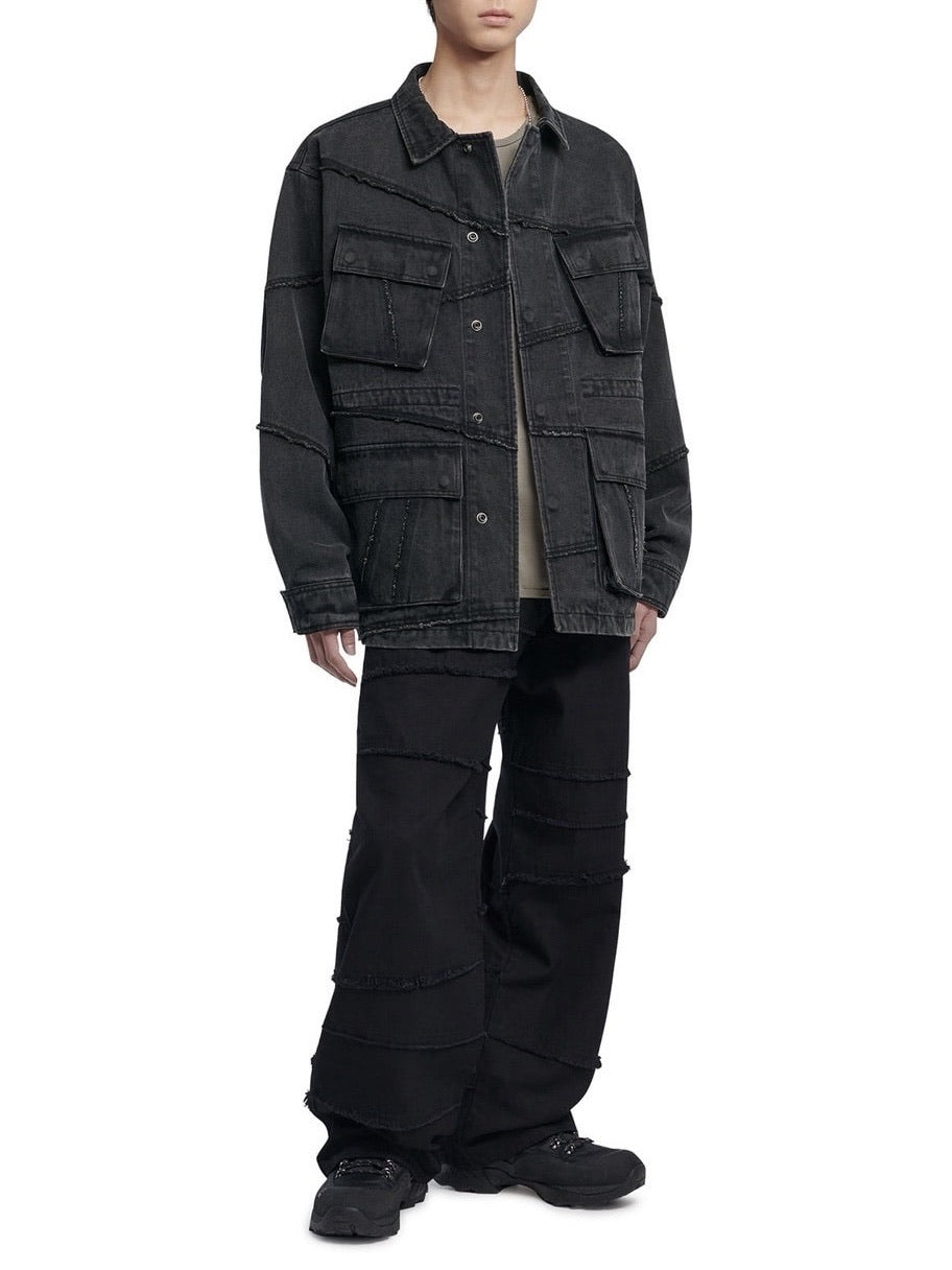 【NOMANUAL】R.C DENIM BDU JACKET