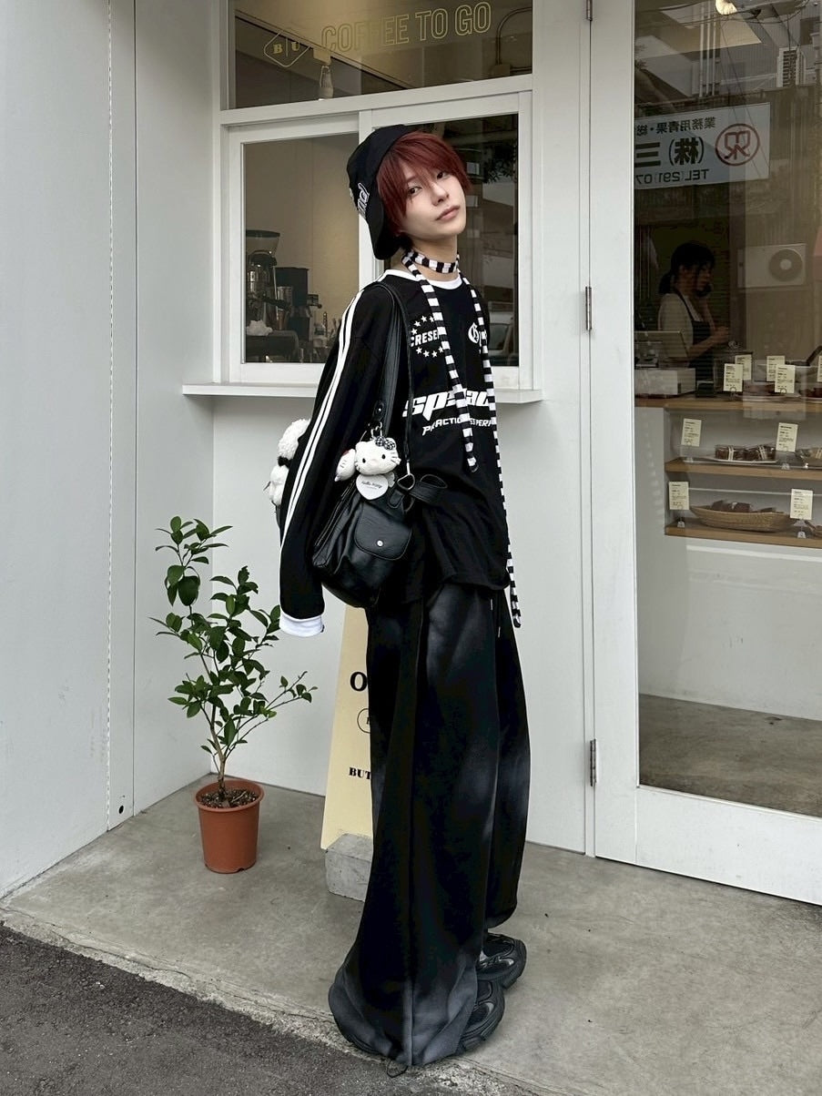 受注制【LUV CODE】spray sweat pants (3color)