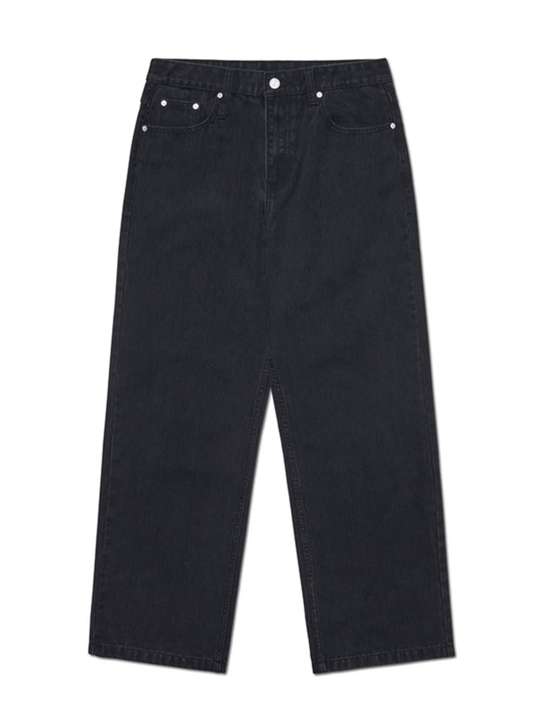 【NOMANUAL】STRAIGHT WIDE DENIM PANTS
