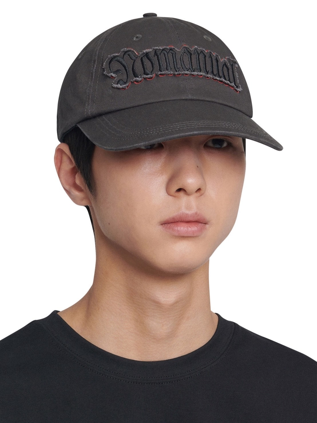 【NOMANUAL】GOTHIC PATCH BALL CAP