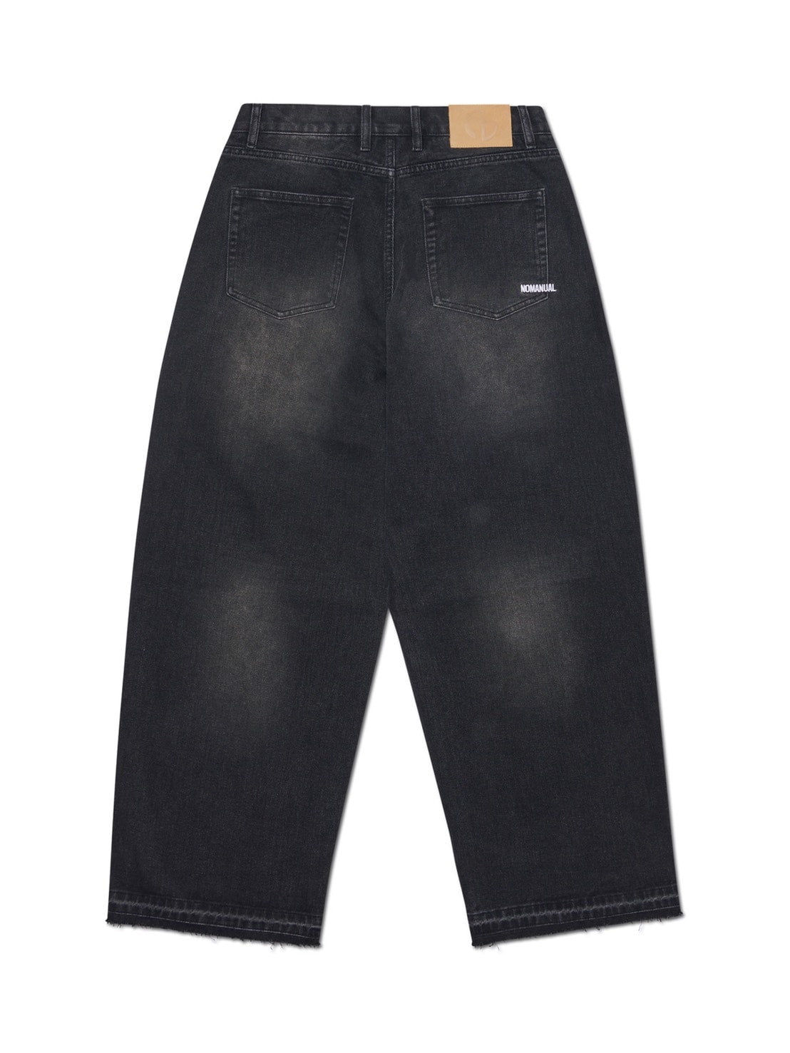 【NOMANUAL】DESTROYED LAYER DENIM PANTS