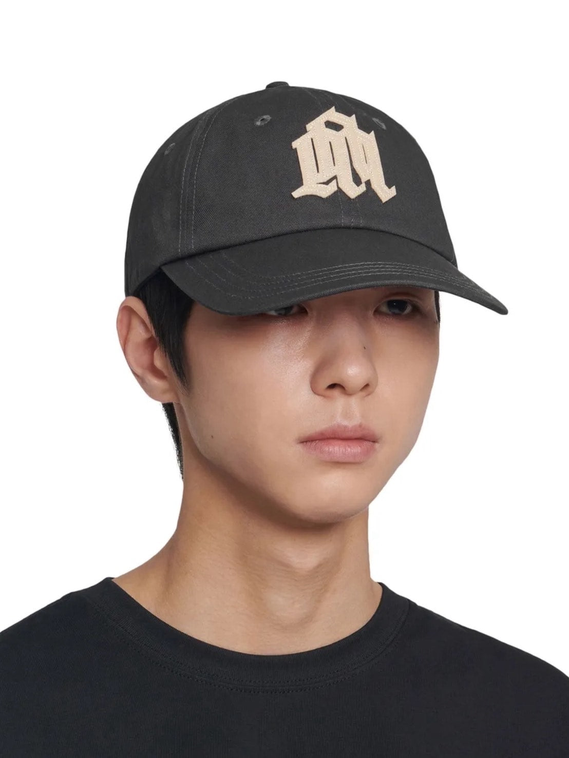 【NOMANUAL】OVERLAY LOGO PATCH BALL CAP