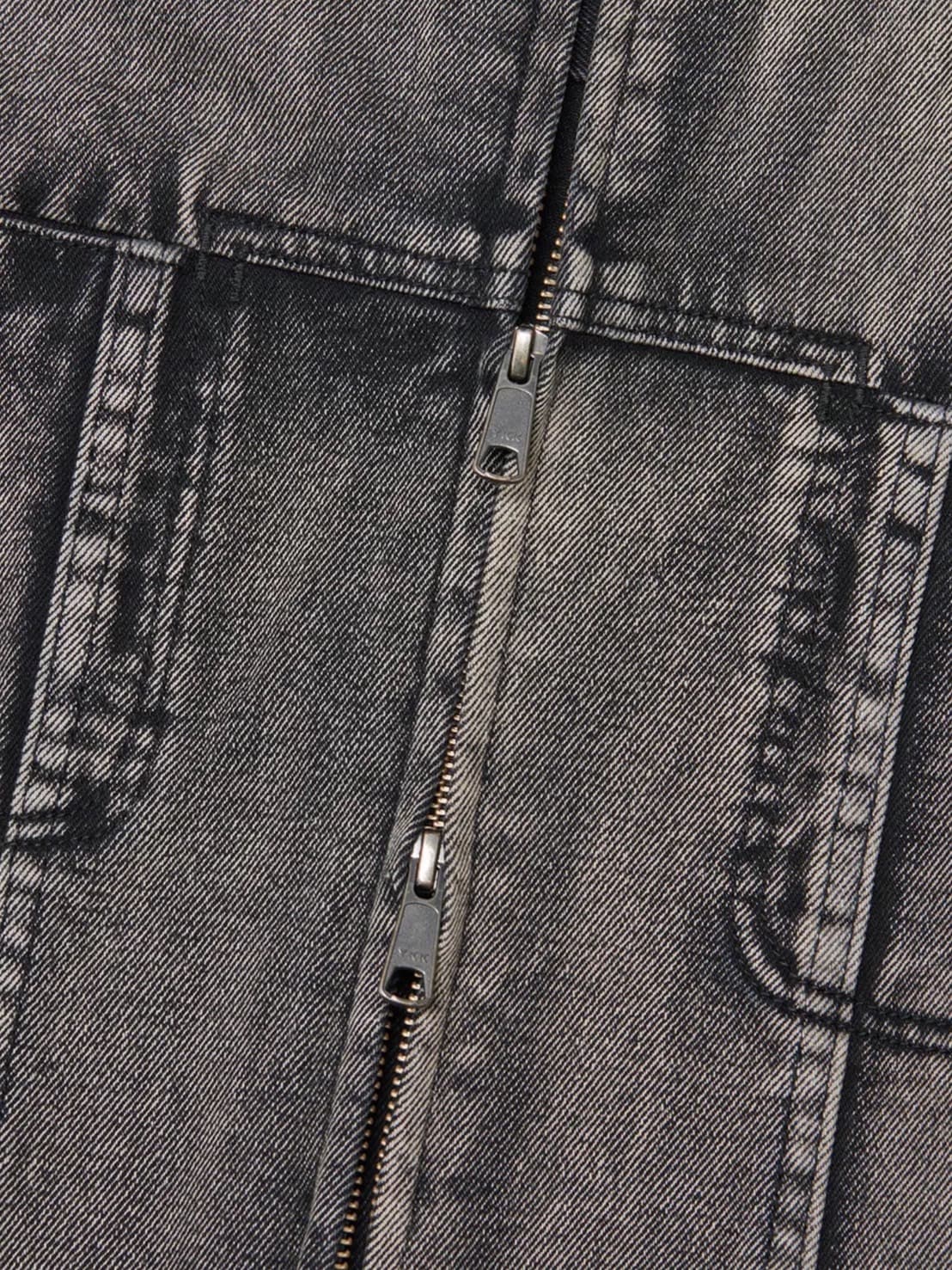 【NOMANUAL】WASHED DENIM TRUCKER JACKET