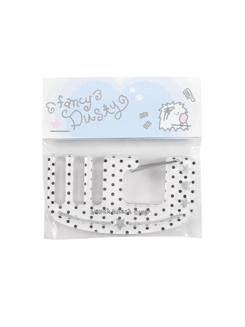 【FANCY X DUSTY】BRUSH CARABINER KEYRING / 【ファンシー X ダスティ】ブラッシュカラビナキーリング