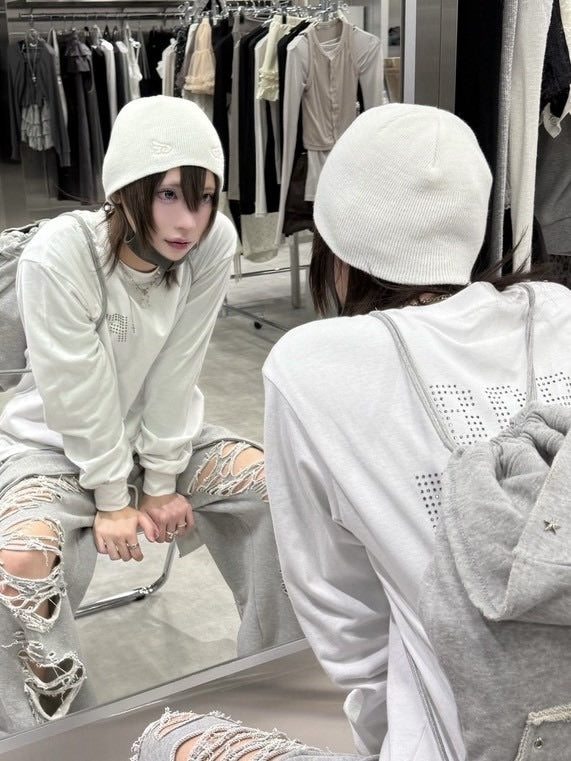 受注制【nmtc +】feather beanie / 【エヌエムティーシープラス】羽ビーニー (3color)