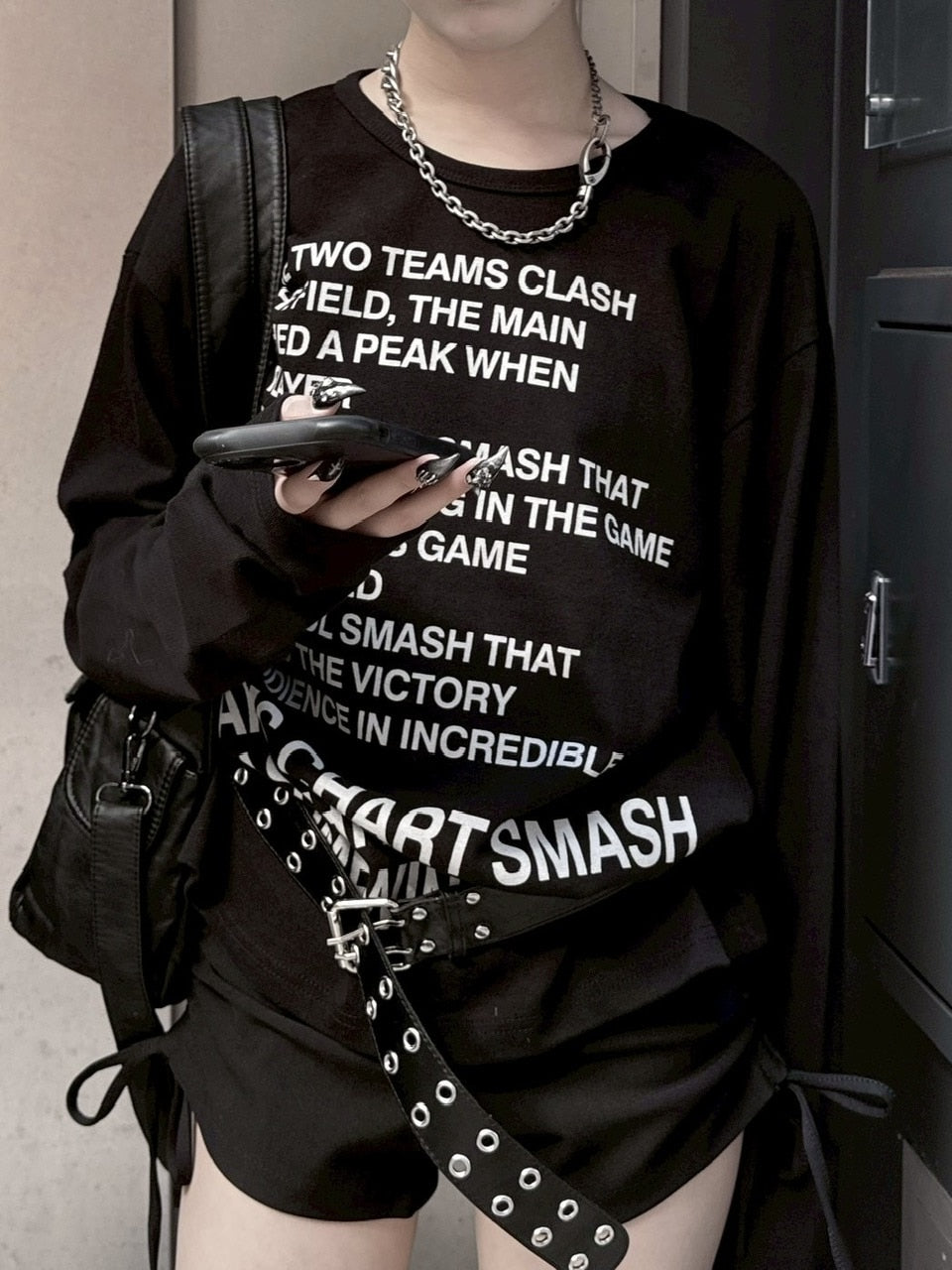 受注制【nmtc +】logo long sleeve / 【エヌエムティーシープラス】ロゴー長袖Ｔシャツ (4color)