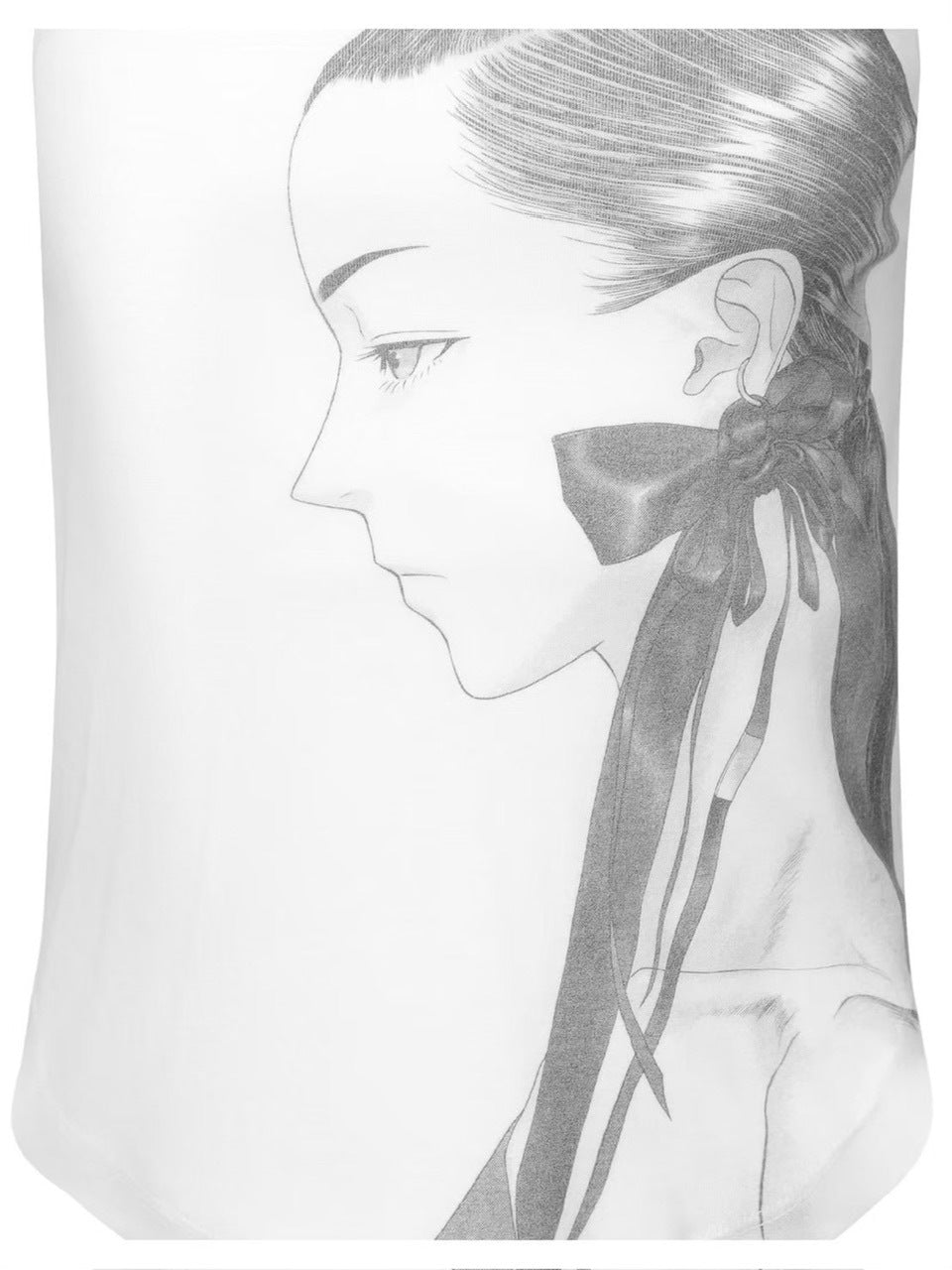 【NACHE】DRAWING HALTER SLEEVELESS