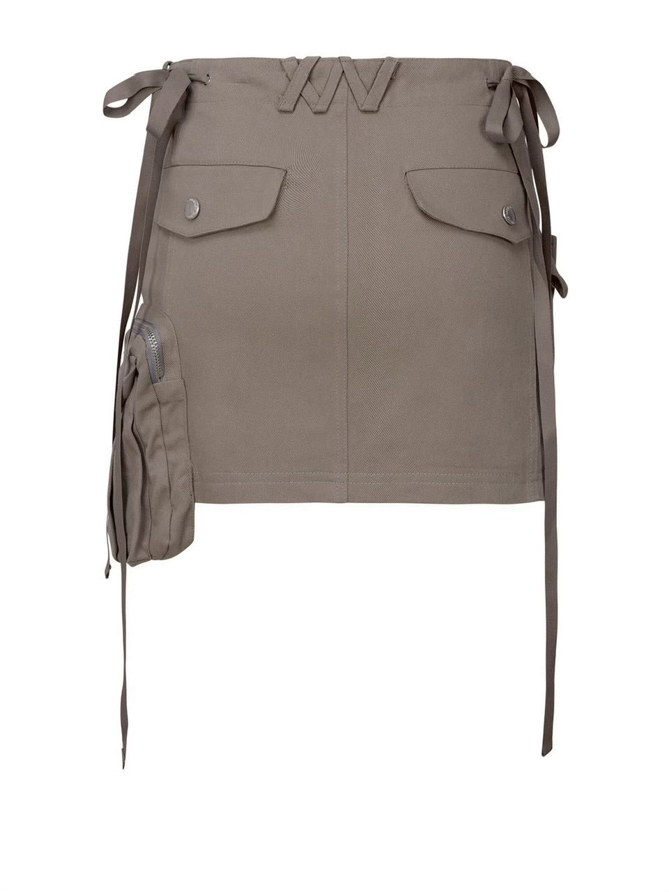 【NACHE】STRAP CARGO MINI SKIRT