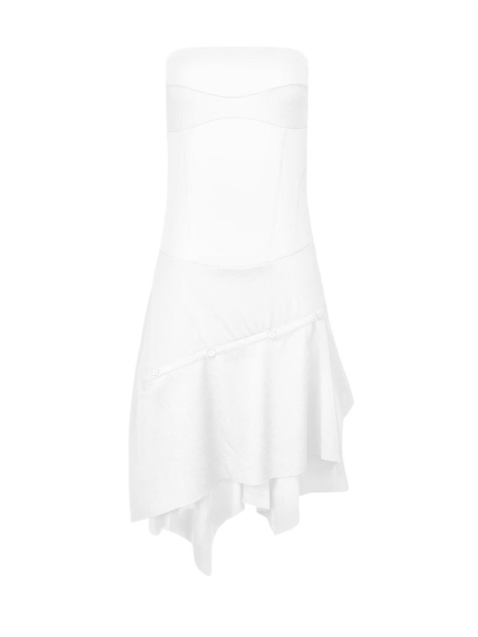 【NACHE】BUSTIER LAYERED DRESS