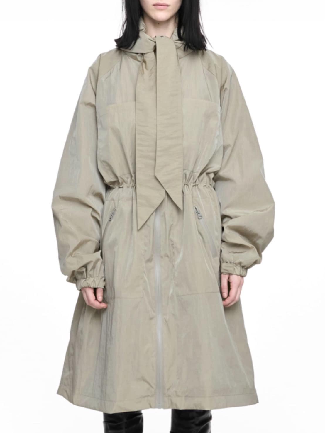 【NACHE】TIE FIELD COAT (UNISEX)