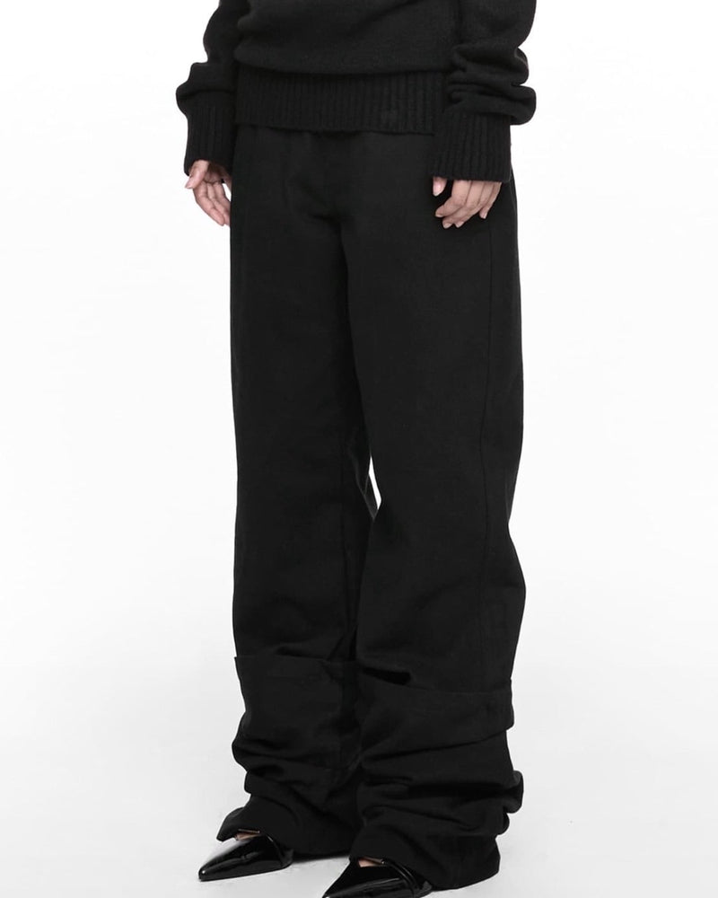 【NACHE】REVERSE COTTON PANTS